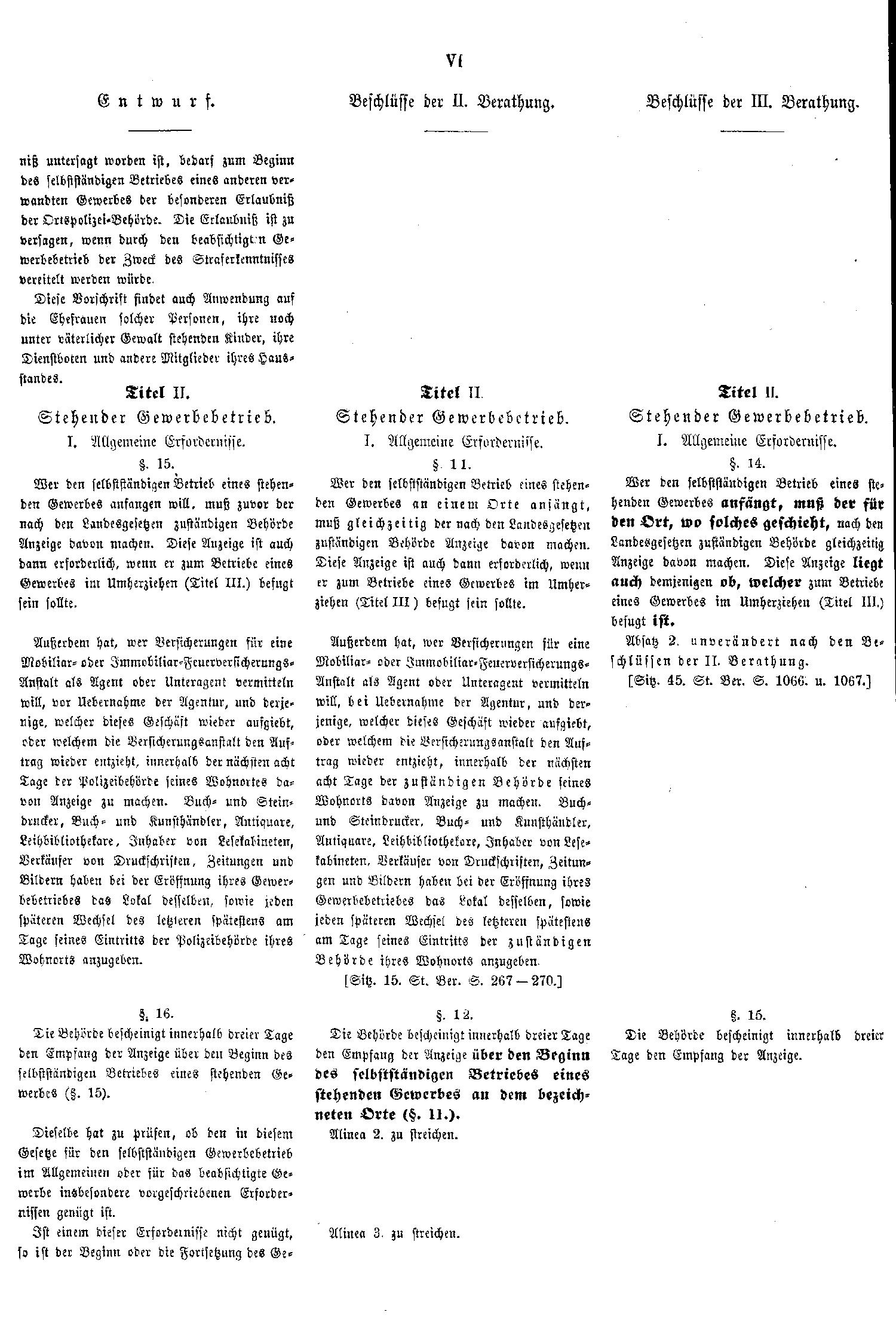 Scan of page VI